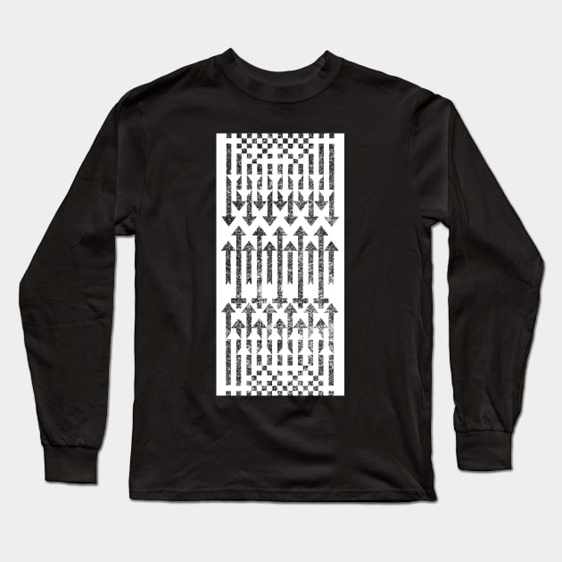 CheckArrow Long Sleeve T-Shirt by BeeryMethod